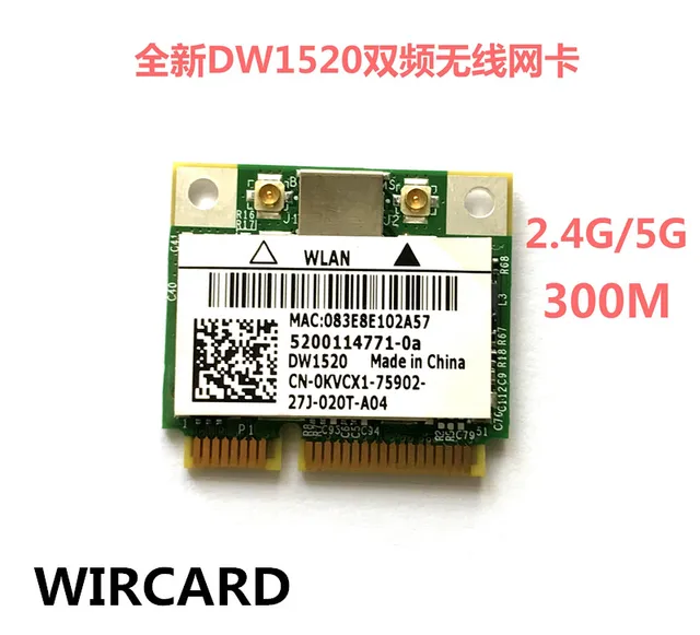 DW1520 WIRELESS CARD DRIVER FOR WINDOWS DOWNLOAD