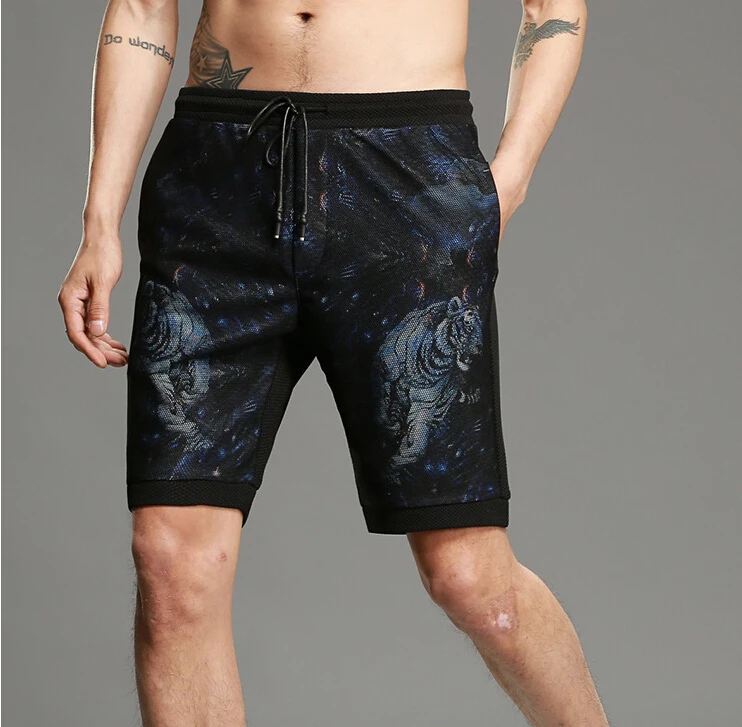 Летние шорты для мужчин потерять Дизайн хлопок короткие модные