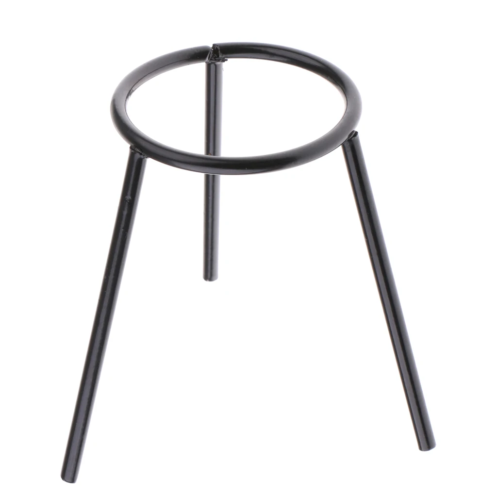 Iron Chemistry Experiment Beaker Tube Clamp Loop +Tripod Stand Lab Supplies