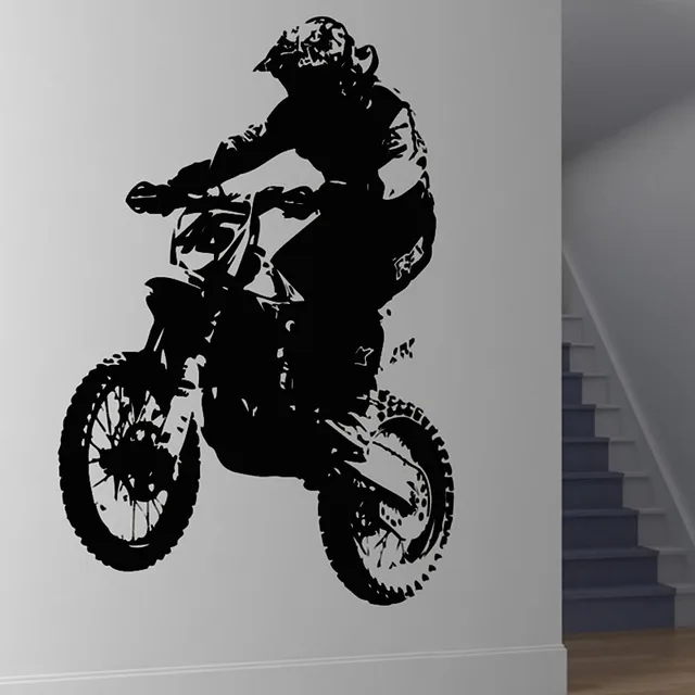 dirt bike rider motorcycle