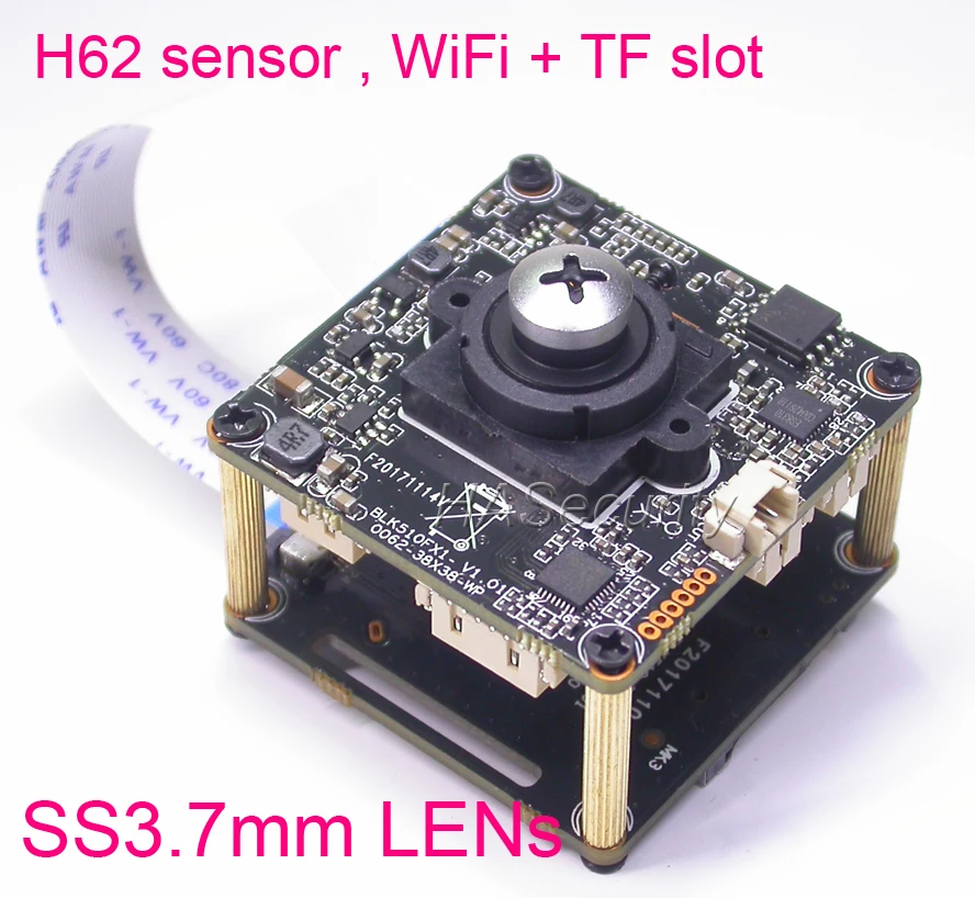 Специальный 3 7 мм объектив WiFi 720P 1/4 &quotH62 CMOS датчик изображения + IPC510 IP камера CCTV