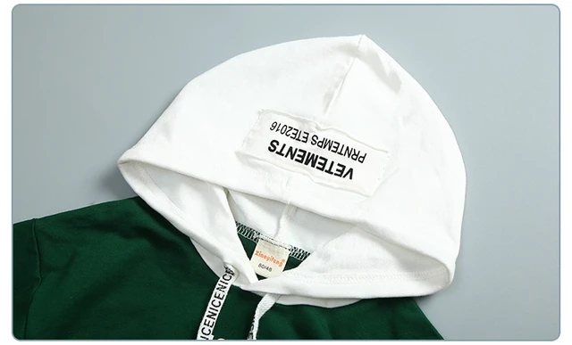 Spring Autumn Kids Cotton Clothes Sets Baby Girls Boys Sports Hooded T-Shirt Pants 2pcs/Sets Fashion Children Casual Tracksuits 3