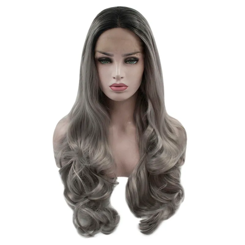 

Wig Front lace long curly hair Brazilian Less Lace Front Full Wig Bob Wave Natural Looking Women wigs dropship Jan16