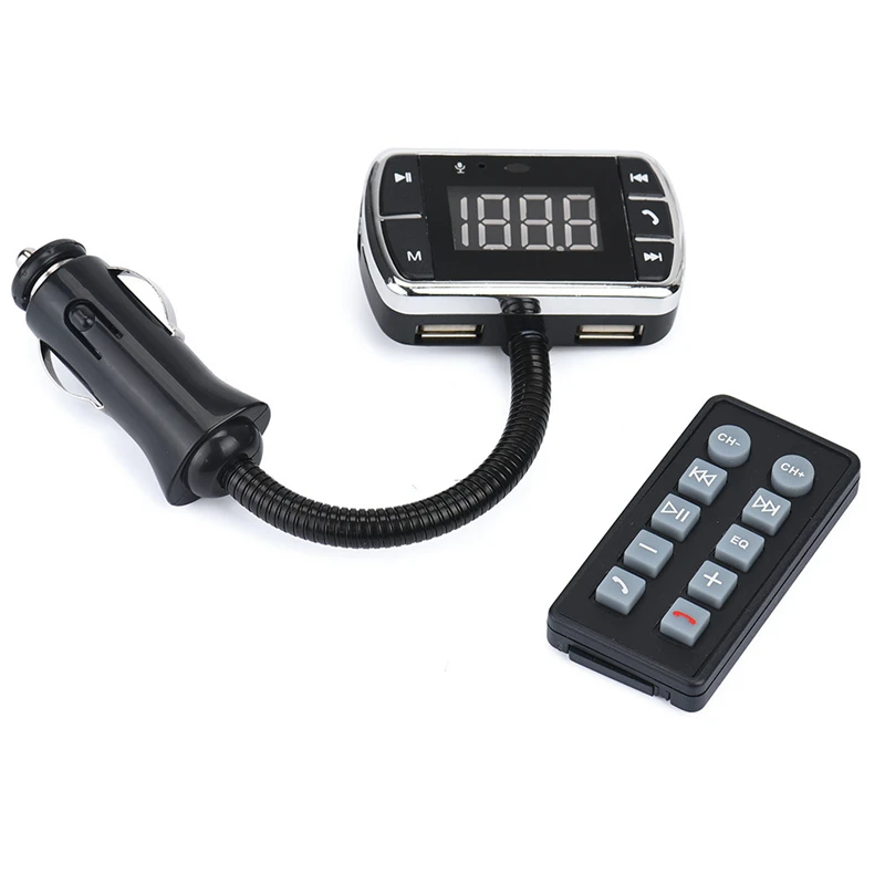 Mosunx автомобильный комплект громкой связи Беспроводной Bluetooth fm передатчик MP3