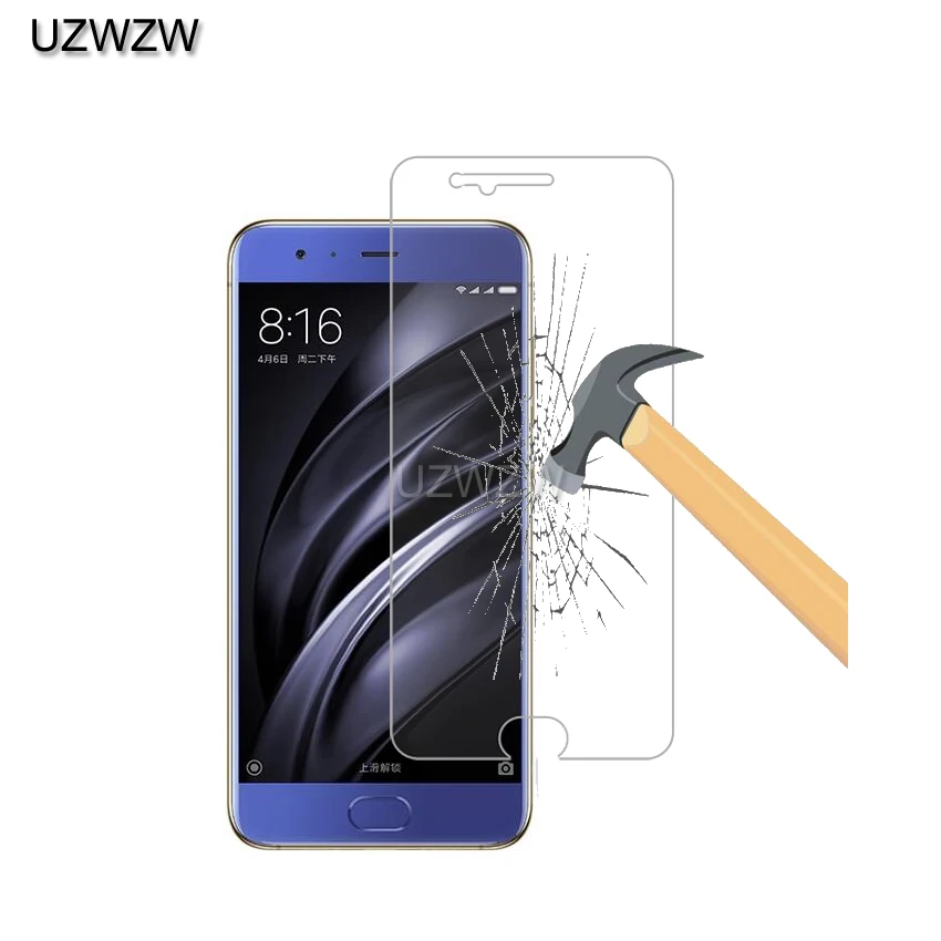 

2pcs Tempered Glass For Xiaomi Mi 6 Mi6 Screen Protector Film Glass For Xiaomi Mi 6 Mi6 Tempered Glass