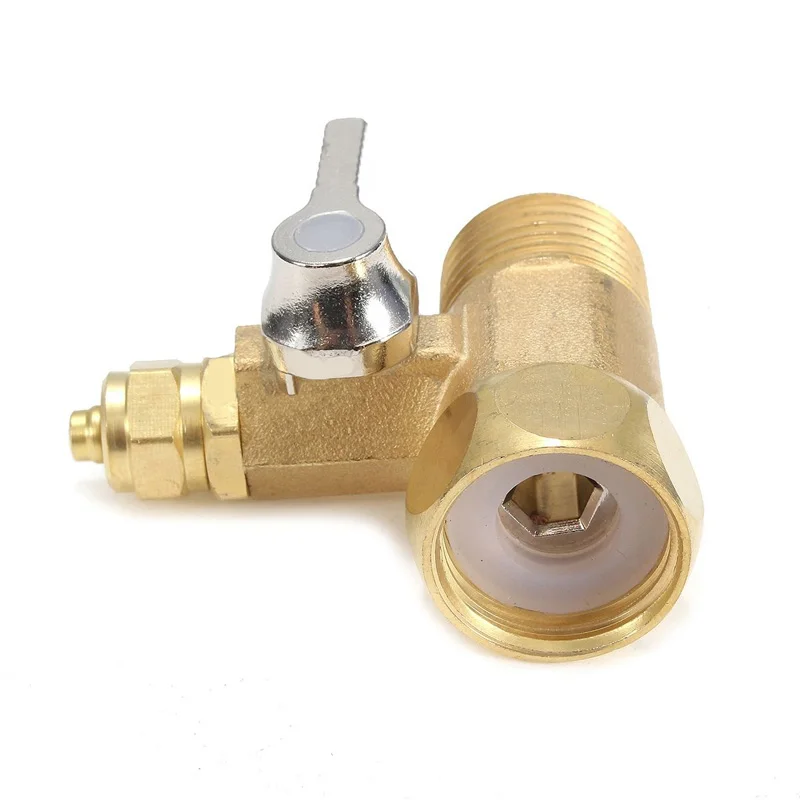 1/2'' To 1/4'' Brass Water Tap RO Feed Ball Valve Faucet Water Filter Reverse Osmosis System for Water Purifier Tap Faucet