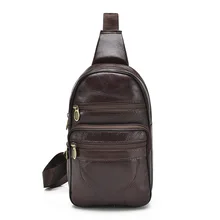 Из натуральной кожи модные мужские сумки коровьей человек женщины сумка Одна сумка досуг бизнес мужской путешествия пакет груди