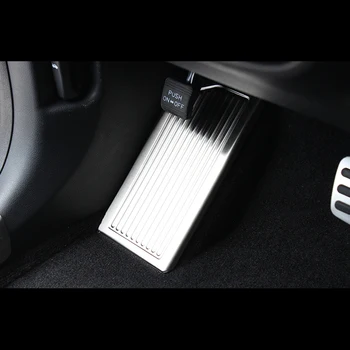 

Stainless Steel For Hyundai Tucson 2015 2016 2017 2018 2019 Car Break Pedal Trim Foot Rest Pad Car Styling accessories 1pcs