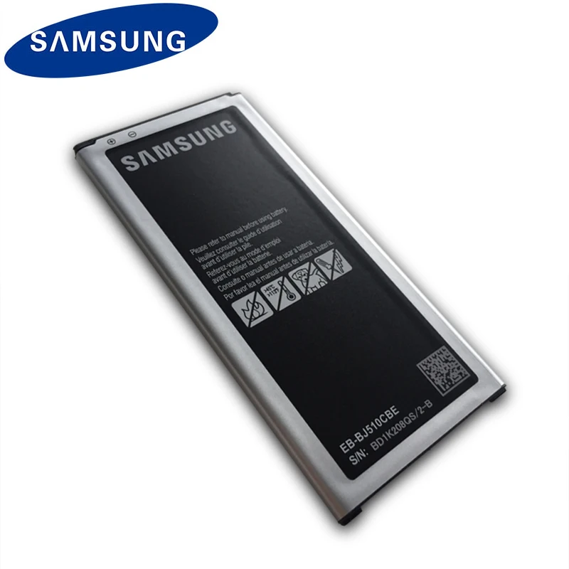 Samsung EB-BJ510CBE Сменный аккумулятор для телефона samsung GALAXY J5 версия SM-J510 j5109 j5108 аккумулятор для телефона 3100 мАч