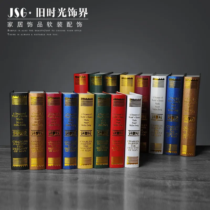 الزمن القديم الأوروبية الزخرفية الحلي الكتب داروين دراسة الكتب خزانة الكتب محاكاة وهمية الدعائم التصوير وضع كتاب مربع