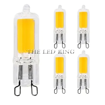

G9 LED Lamp 10W 7W 5W 220V Dimmable G9 LED Bulb Lampada LED Bombillas Spotlight Glass Chandelier Replace 40W 60W Halogen Lamps