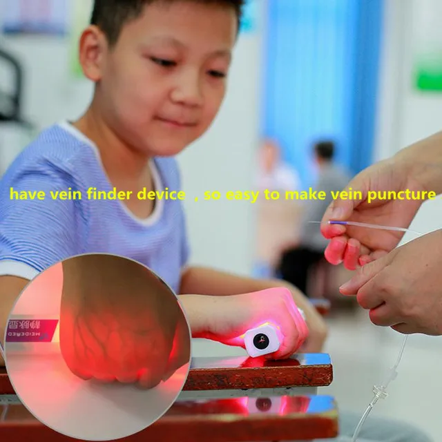 Инфракрасные огни визуализации сосудистый трансиллюминатор Venipuncture винила Finder