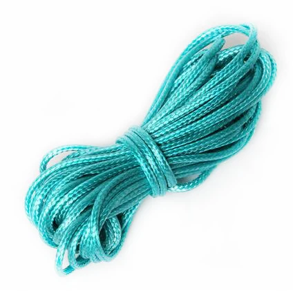 5M Long Wax line Clothing Cord 2mm Rustic Jute Twine Thin Twisted Jute Rope String Gift Cord for DIY Wedding Decoration