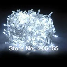 30 м 300 светодиодный гирлянды для рождественской елки, Рождественская Свадебная вечеринка 110v-белый