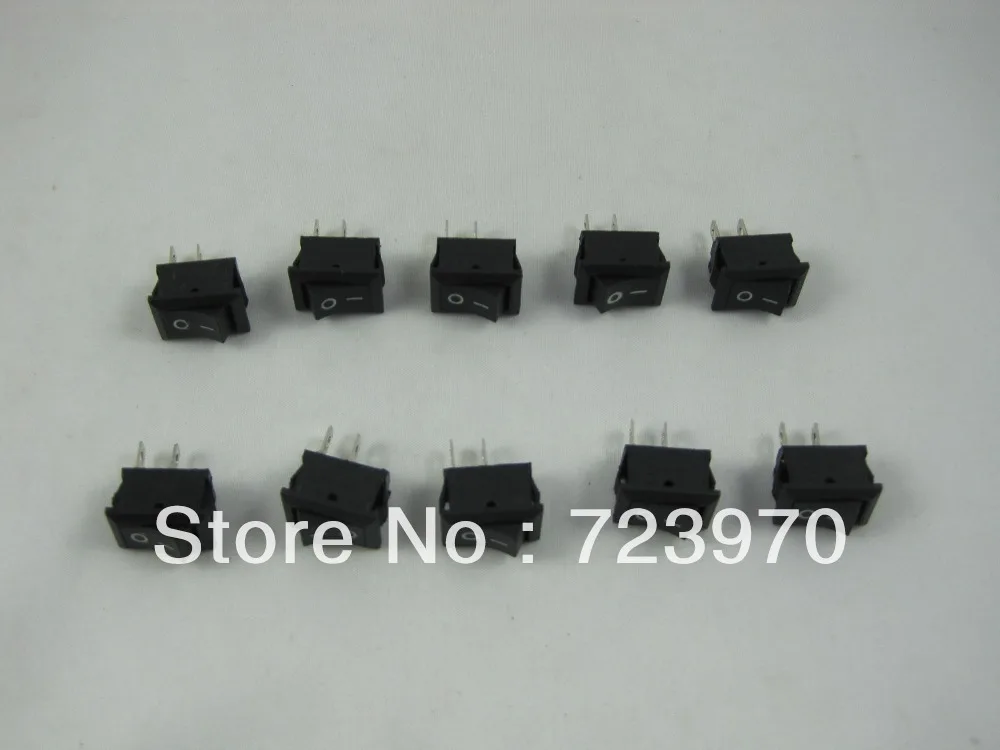 FREE SHIPPING-King Way- 10 x ON-OFF 2 Position SPST Pin Snap in Rocker Switch 16A/250V 20A/125V AC PS | Автомобили и мотоциклы