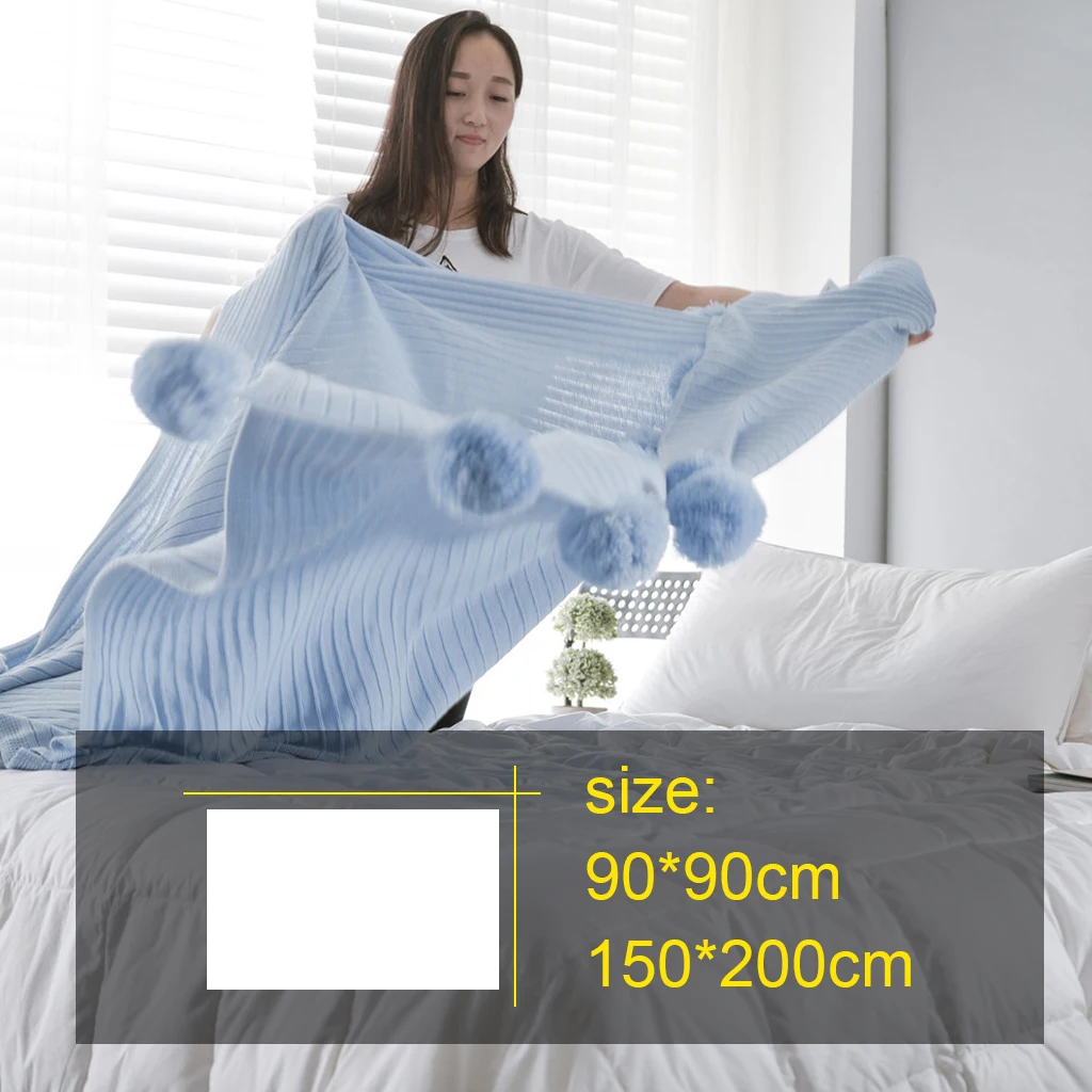 كروشيه اليدوية رمي بطانية بطانية مع الكرة القطن الكبار ل مكتب أريكة موضوع بطانية التفاف لينة دافئ الفراش كروشيه اليدوية رمي بطانية بطانية مع الكرة القطن الكبار ل مكتب أريكة موضوع بطانية التفاف لينة دافئ الفراش