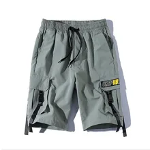 Лето г. Для Мужчин's шорты для женщин новые личности прямые шорты мужские Письмо печати Хип Хоп Уличная мода повседневные короткие Masculino