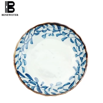 

8/10 inch Japanese Style Tableware Ceramics Dinner Plate Steak Spaghetti Dish Pizza Plate Creative Restaurant Kitchen Dinnerware