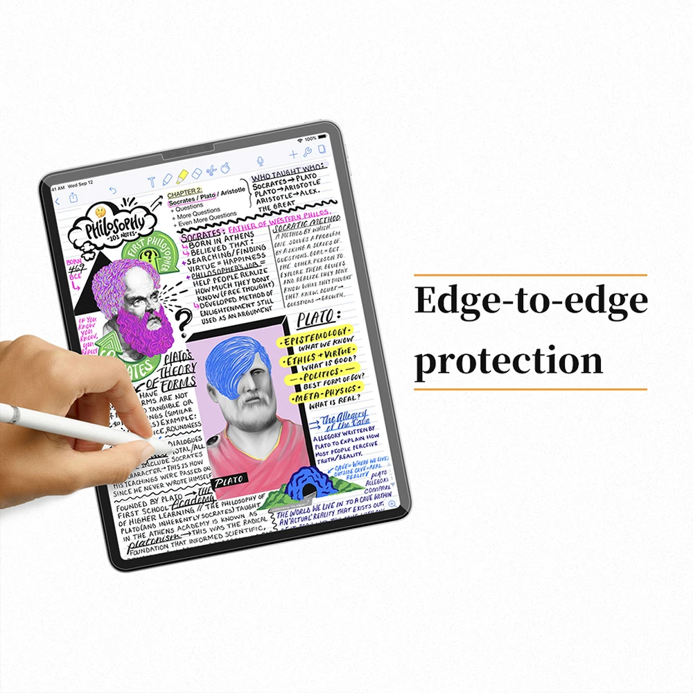 For iPad Pro 11 screen protector AR paper-like  (5)