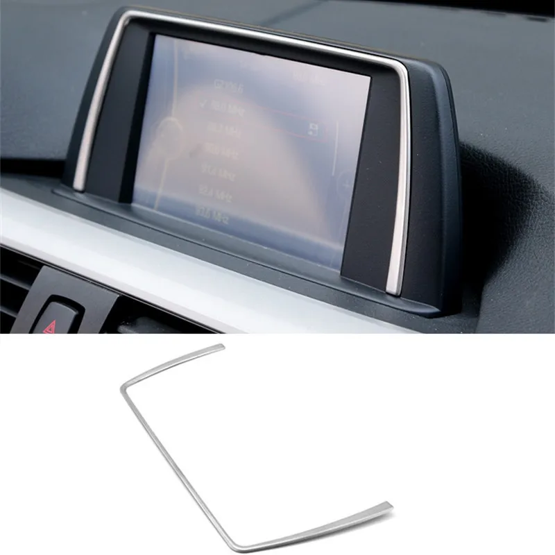 Внутренняя консоли gps навигации НБТ Экран рамка Накладка аксессуары для BMW 1/2/3/4 серии 3GT F30 F31 F32 F34 F36 316i 320
