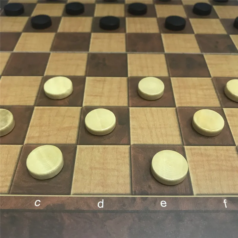 Деревянная Складная портативная туристическая игра шахматы международные шашки
