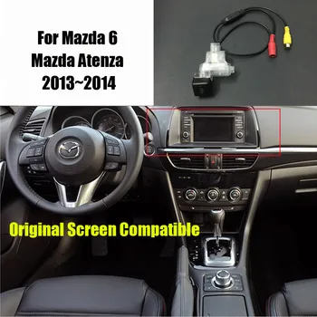 

Thehotcakes Car Rear View Camera For Mazda 6 Mazda6 / Mazda Atenza 2013~2014 Original Screen Compatible Back Up Reverse Camera
