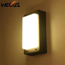 Наружное настенное освещение креативное современное простое внешнее освещение садовая вилла настенные бра балкон шаг коридор бра уличный светильник