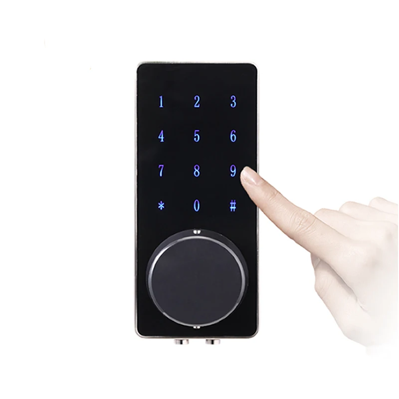 Сенсорный экран пароль и keycard вход deadbolt дверной замок с механизмом ключи Пароль +