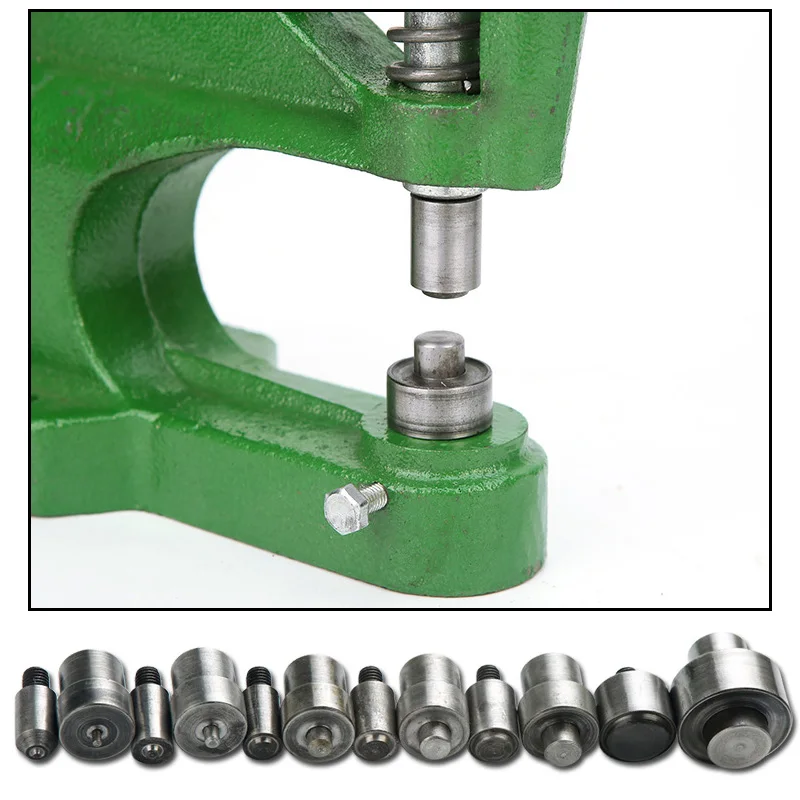 1pcs Press Punch Machine 3 Die Eyelet Hand Tool Banner Flag Curtain, clothing, shoes, punching eyelet tool