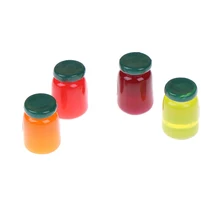 Мини 1:12 Кукольный дом миниатюрная машина хлеб и варенья Ломтики для кукольного домика Декор Аксессуары классические кухонные игрушки