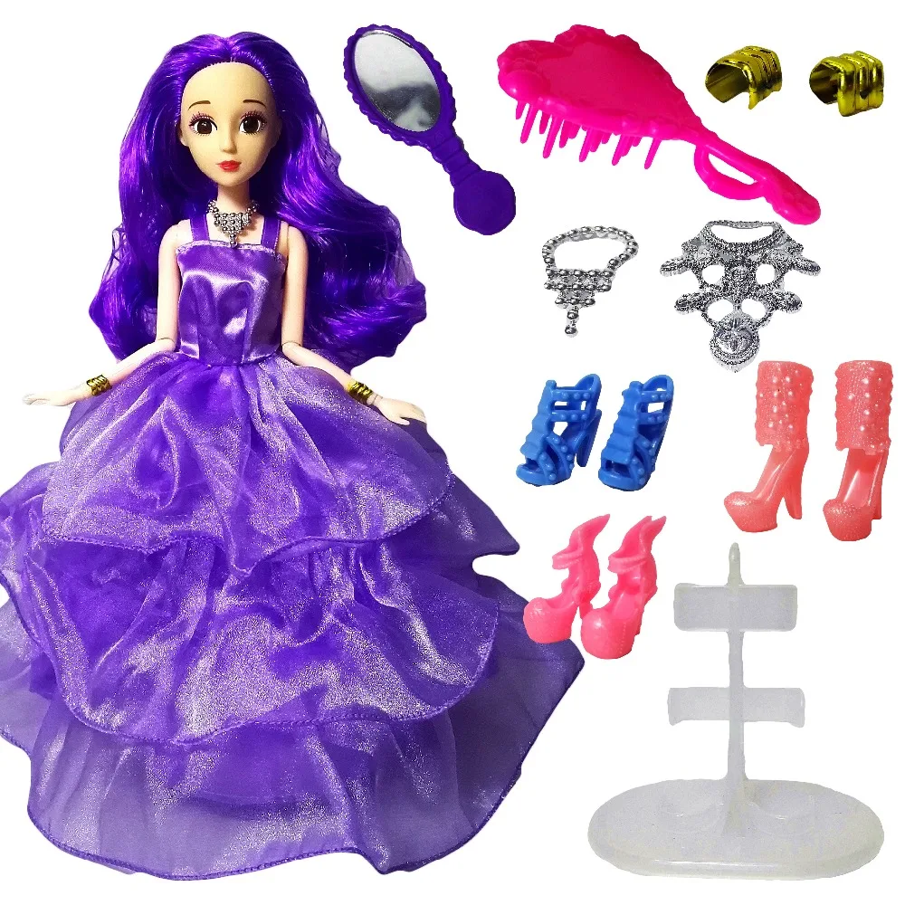 barbie boucle et couleur