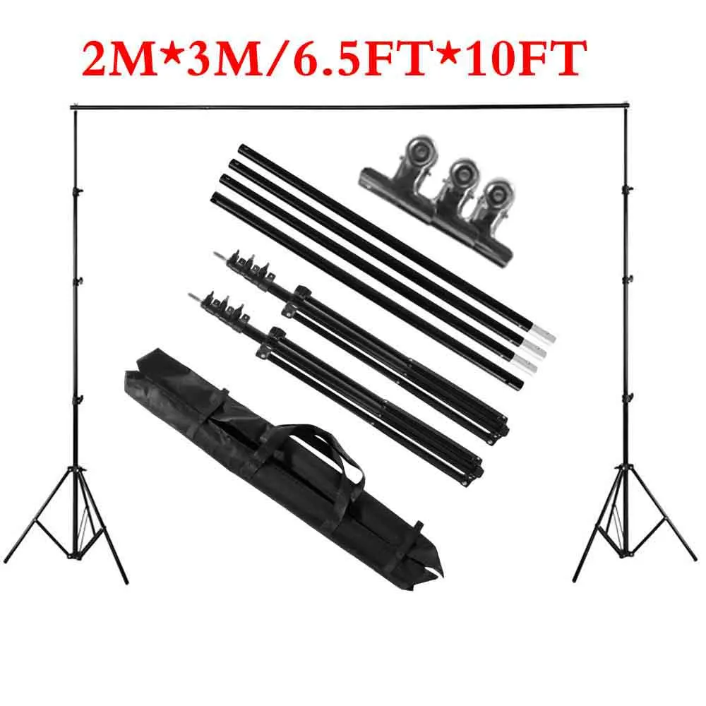

Portable Background Stand Support With Carry Bag Backgrounds for Camera Photography Studio Fotografia Photo Background Backdrops