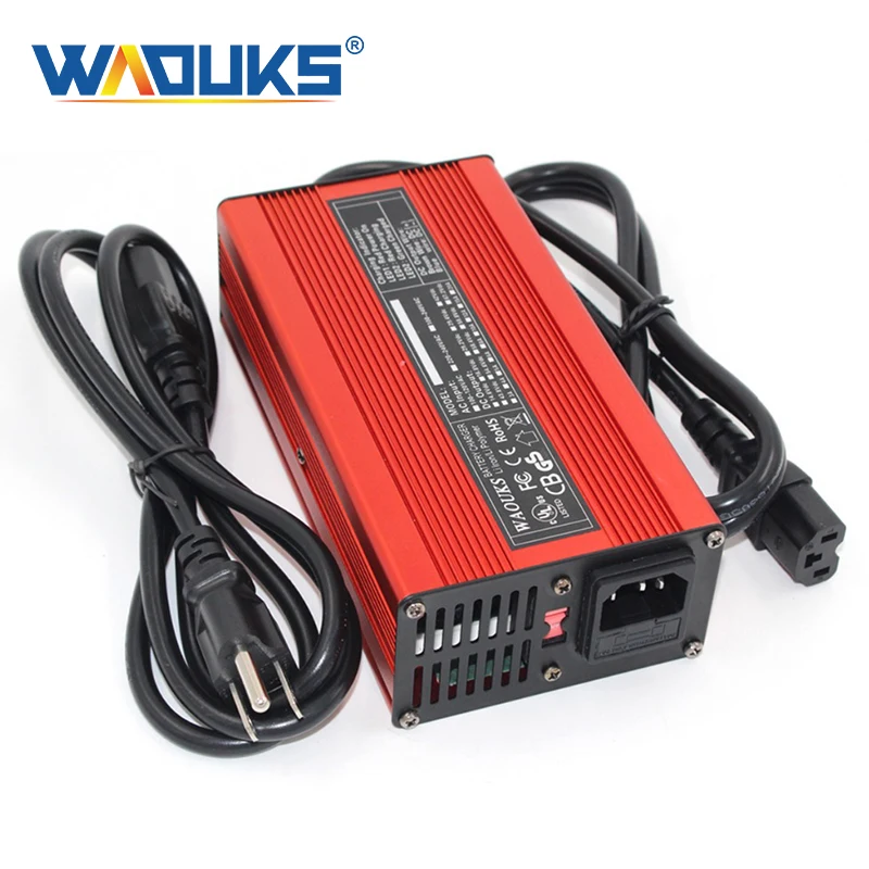 

54.6V 4A Charger 54.6V Lithium Battery Pack Charger For 13S 48V Li-ion Battery High Power Charger