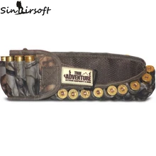 Sinairsoft 25 rounds Hunting Shell Belt Waterproof Camouflage Neoprene Tactical Shotgun Shell Bandolier Bullet Belt TA4