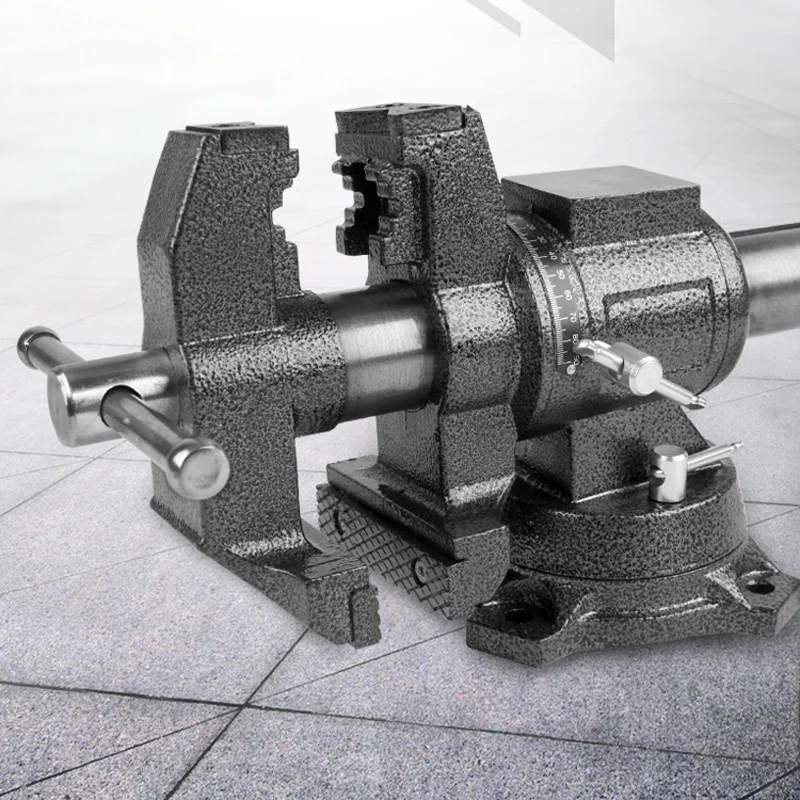 Sotrlo 4 дюймов вращающаяся скамья тиски чугунные МНОГОЧЕЛЮСТНЫЕ настольные тиски различные рабочие инструменты зажим для трубы с