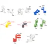 16PCS 8 models universal auto door locks block fixed Hook plastic fasteners for all cars ► Photo 2/6