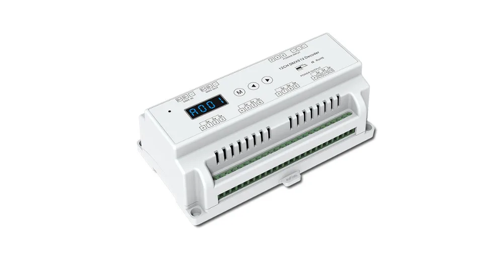 12 ч постоянная Напряжение DMX512 декодер D12