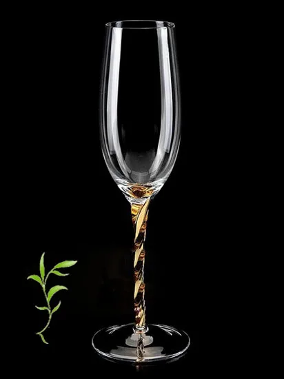 Свадебные украшения Золотой бытовой бокал для красного вина декоративные стразы стеклянная чашка для высоких ног цветной Шампань креативный бокал для красного вина