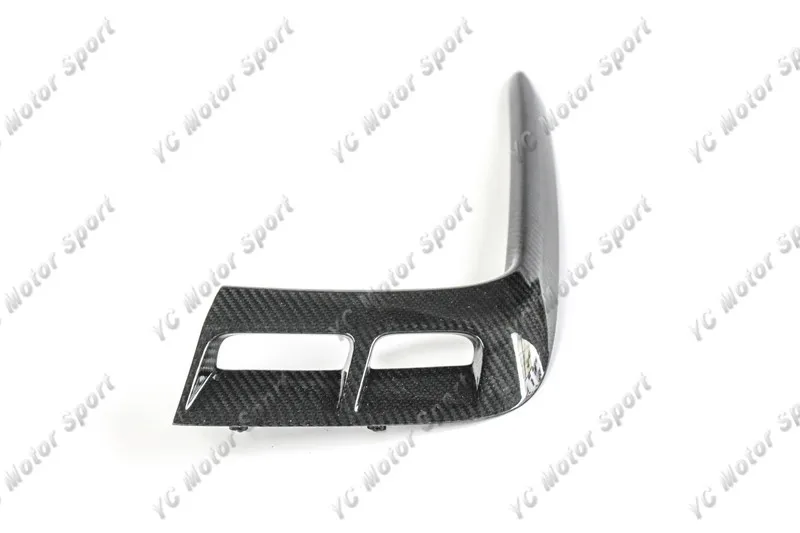 2015-2018 Bentley Bentayga Mulliner Carbon Package Style Front Bumper Air Duct Intake Addon Cover Canards CF (24)