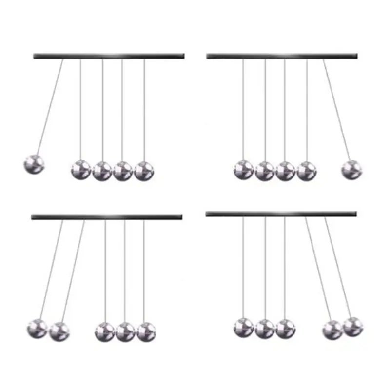 Newton's Cradle Steel Balance Pendulum Desk Toys