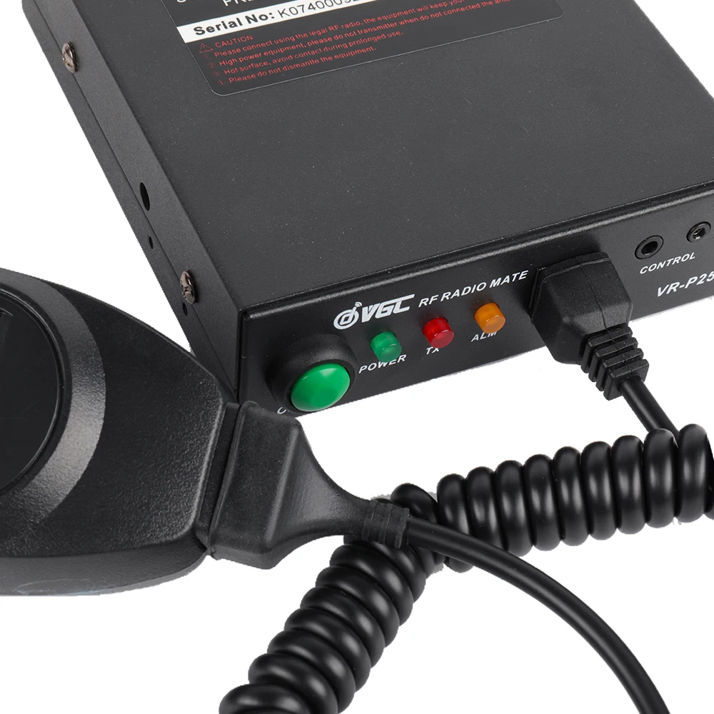Радиодитет x VGC VR-P25UD усилитель для UHF 400-470 МГц 20-40 Вт Выход 2-6 Вт вход аналоговый DMR режимы рация буксировочный радиоприемник