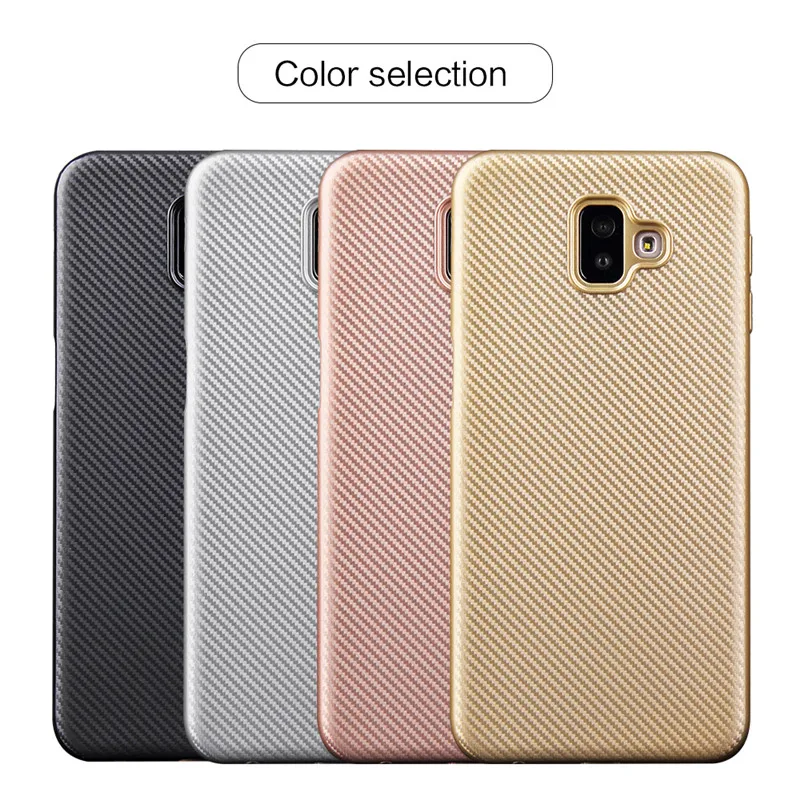 For Samsung Galaxy J6 Plus case PU Back cover For Samsung J6 Plus 2018