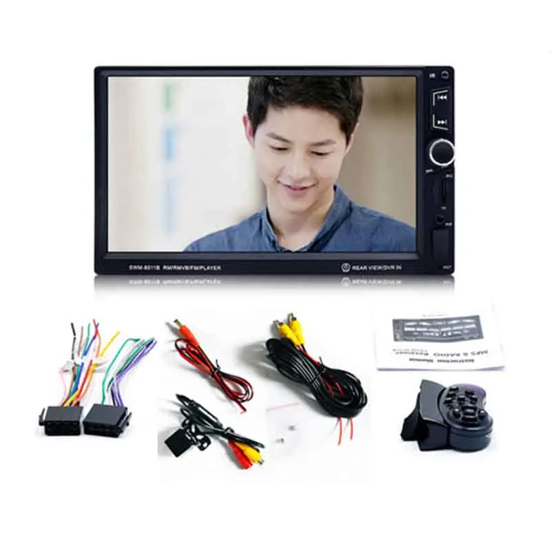 7 &quotHD экран Bluetooth громкой связи стерео музыкальный плеер Авто электроника аудио