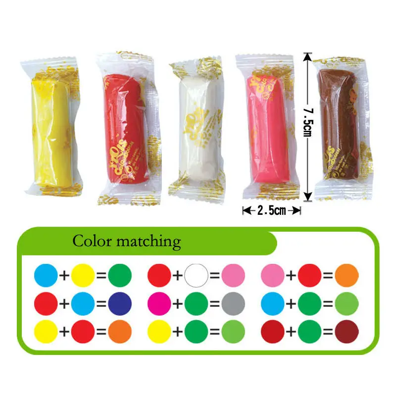 Plasticine Orangtua-anak Cerdas Warna Suit 3 Plasticine Orangtua-anak Cerdas Warna Suit 3