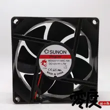 SUNON 8 см ME80251V1-000C-F99 12 V 1,7 W 80*80*25 2 проектор линии вентилятор