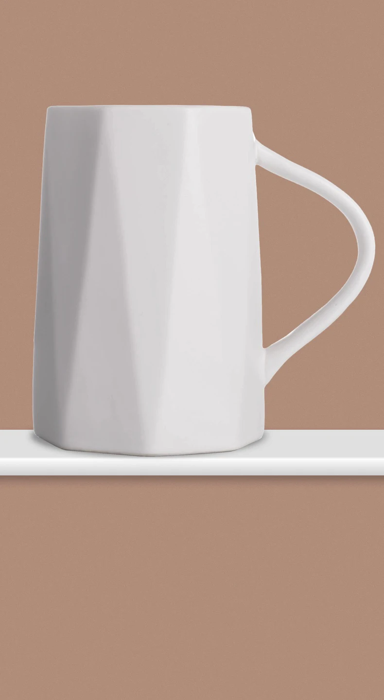 Креативная Женская Студенческая керамическая кружка, Корейская кофейная чашка с крышкой, ложка, трендовая домашняя чашка для питьевой воды, простая пара