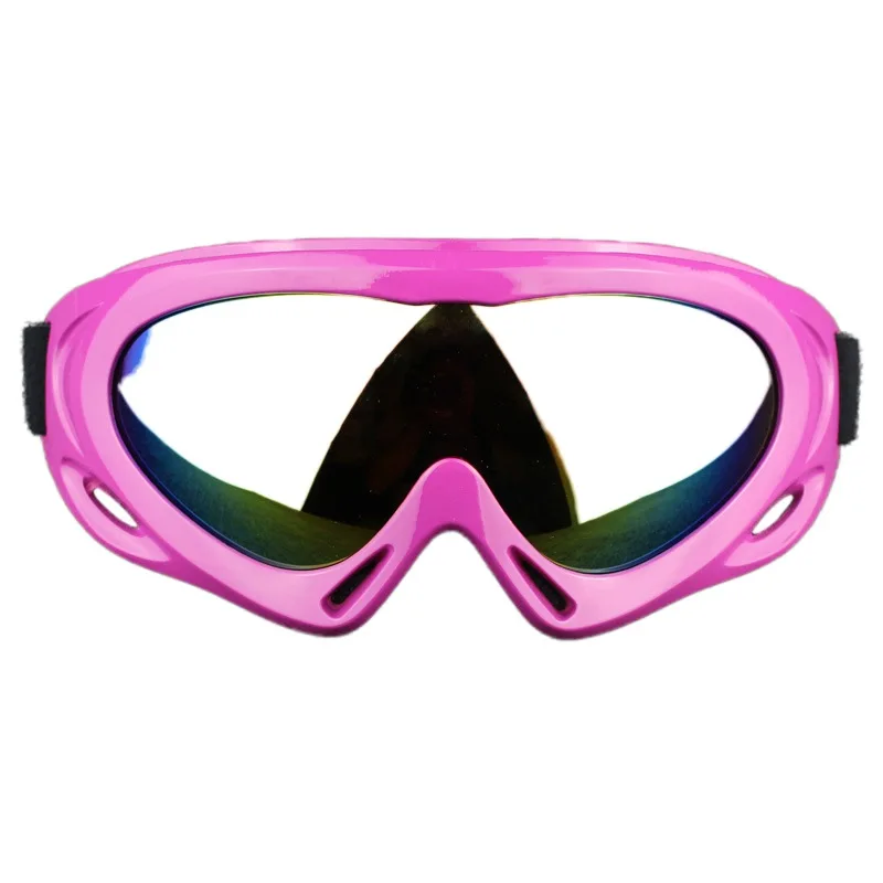 Защитные очки для мотоцикла зимние лыжные сноубордические очки, снаряжение для велосипедистов портативные противоударные ветрозащитные - Цвет: ZC