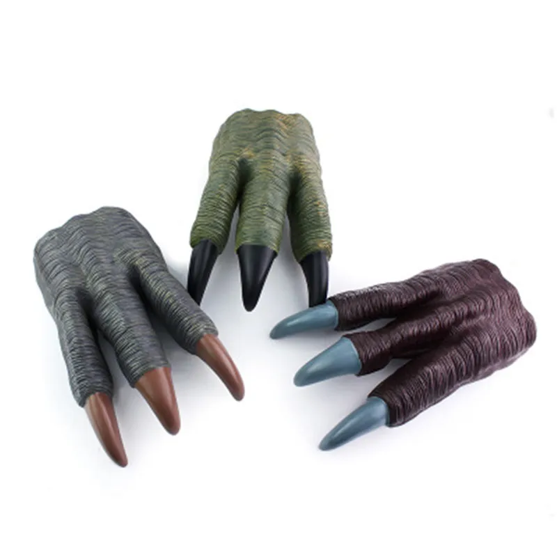 

3D Dinosaurs Toy Tyrannosaurus rex Collection Animal Model children hand puppets simulation soft dino claws