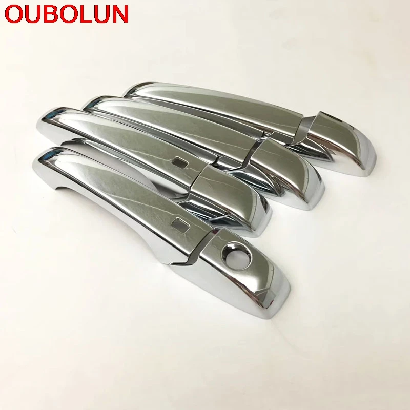 OUBOLUN для Jeep Grand Cherokee 2011 2012 2013 2014 варианты отверстий смарт ключей боковая крышка
