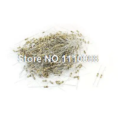

1000pcs 100K Ohm 5% Tolerance 1/4W Axial Lead Fixed Carbon Film Resistor
